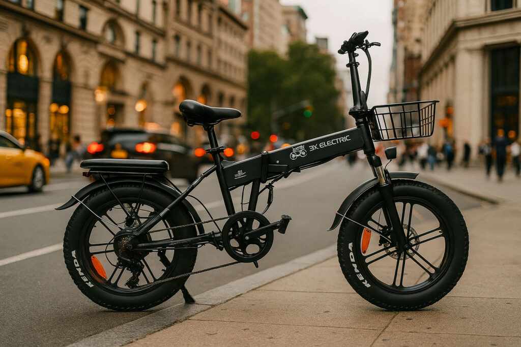 Bicicleta Elétrica Dobrável