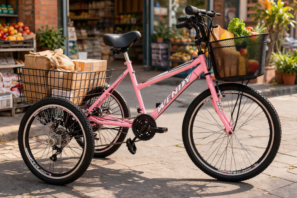 Triciclo Cargueira Wendy
